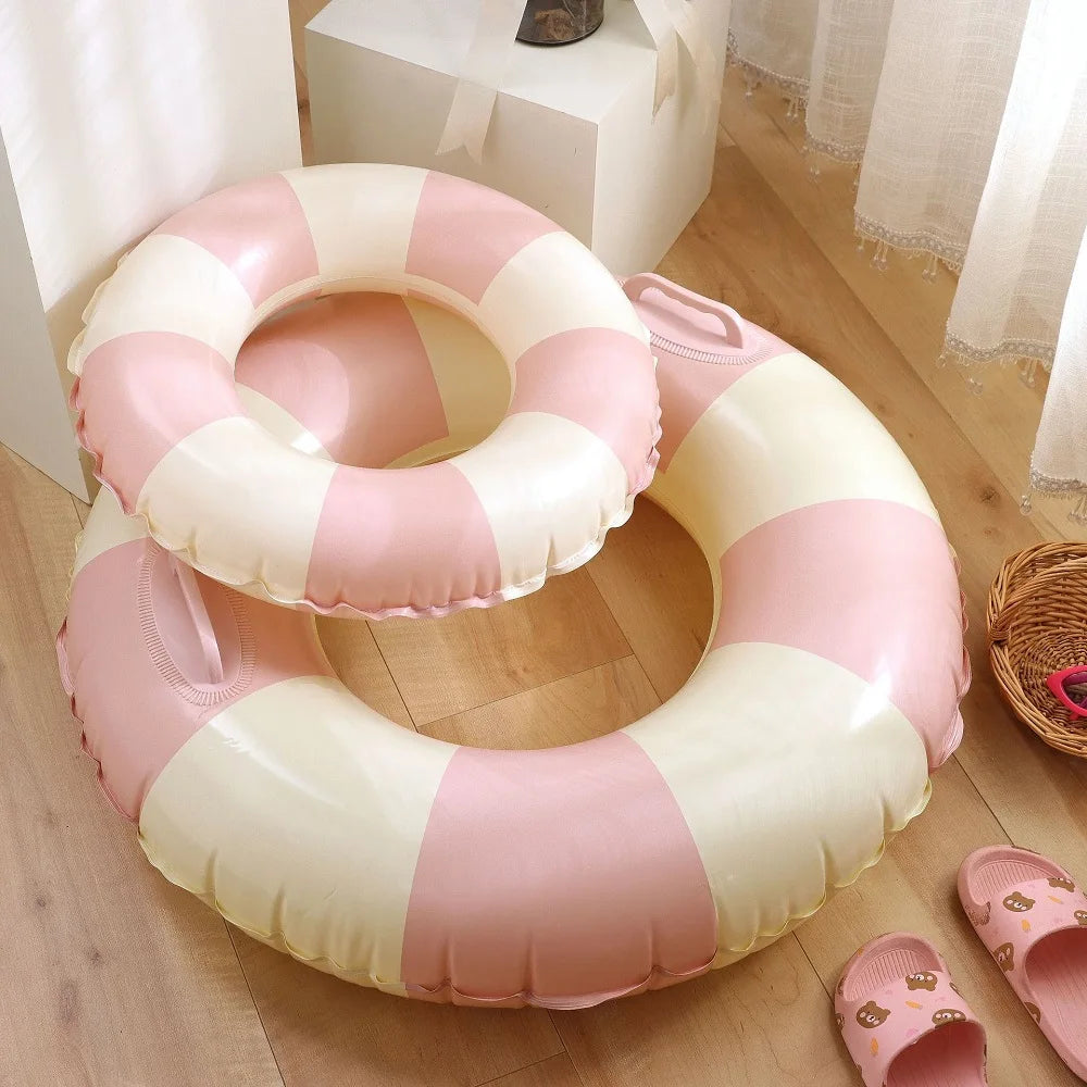 Rooxin Donut Swimming Ring Inflatable Pool Float for Teen Kids Swimming Circle Baby Swim Tube Water Play Swimming Pool Toys